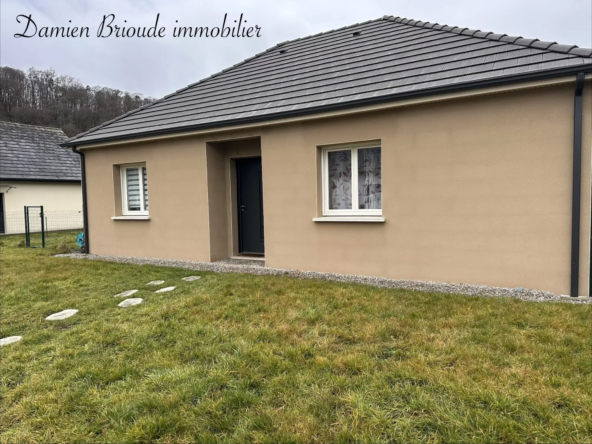 Maison neuve de plain-pied à vendre à Champs-sur-Tarentaine