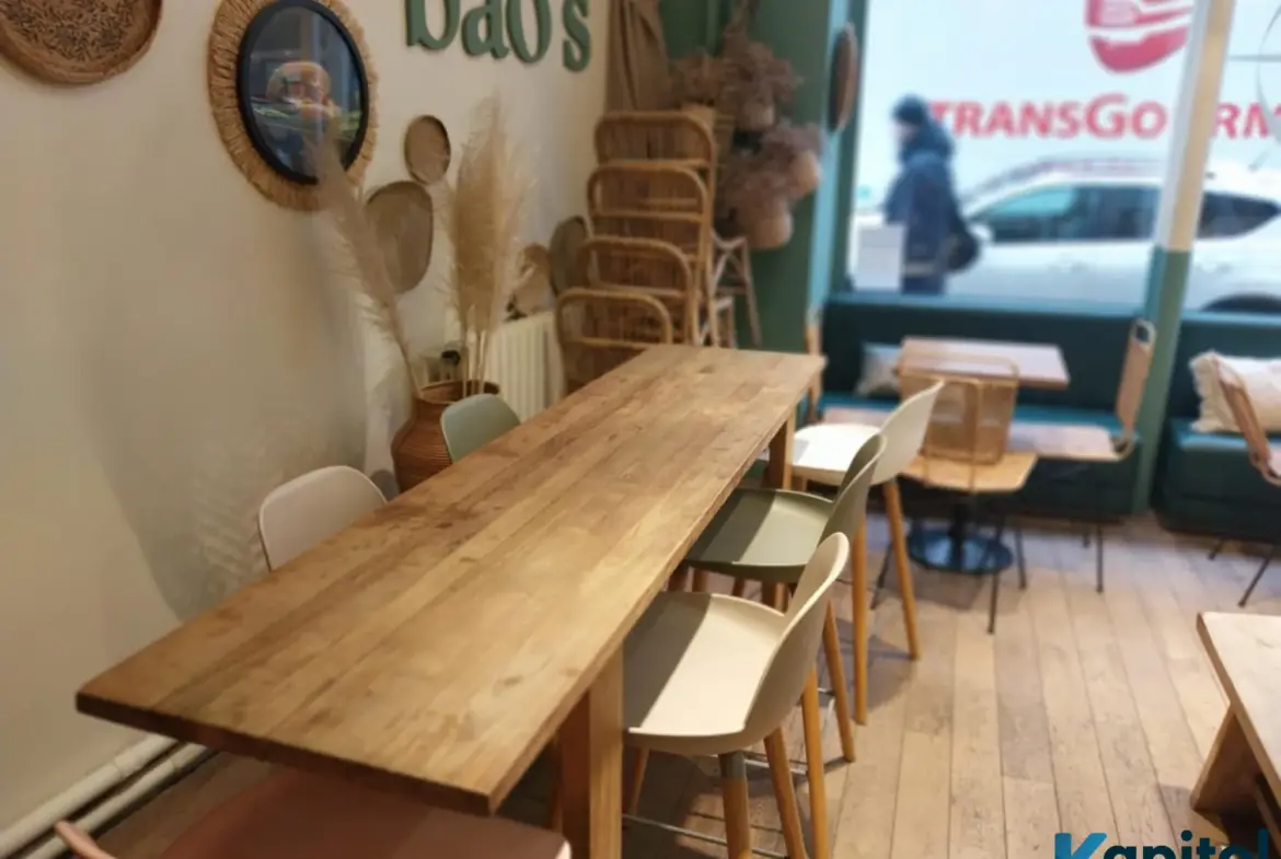 Fonds de commerce restaurant rapide à Paris 10 - Bonne Nouvelle 