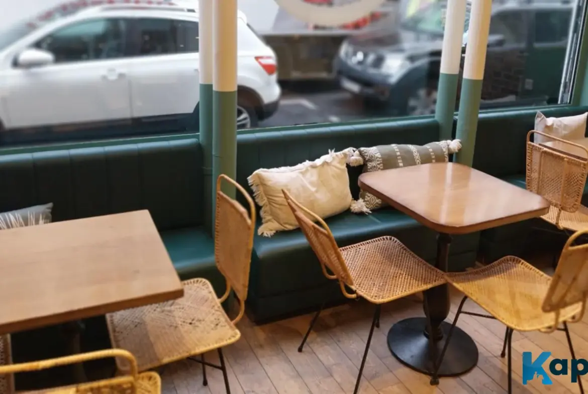 Fonds de commerce restaurant rapide à Paris 10 - Bonne Nouvelle 