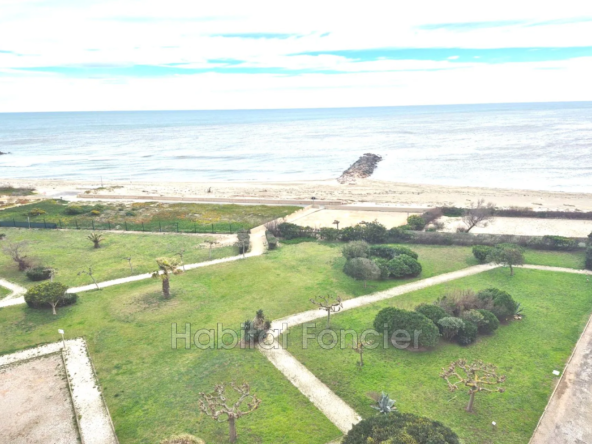 Appartement 3 pièces avec vue mer au dernier étage au Barcarès