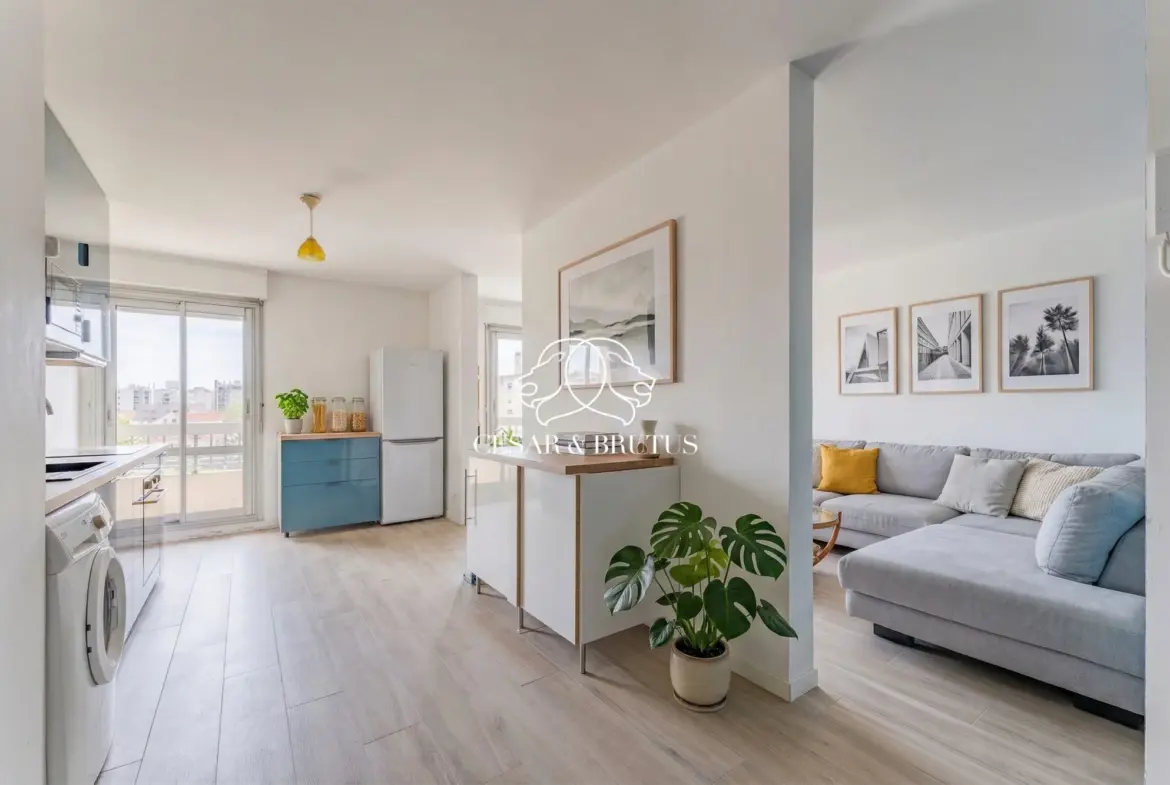 Achat Appartement T2 Rénové avec Balcon à Villeurbanne 
