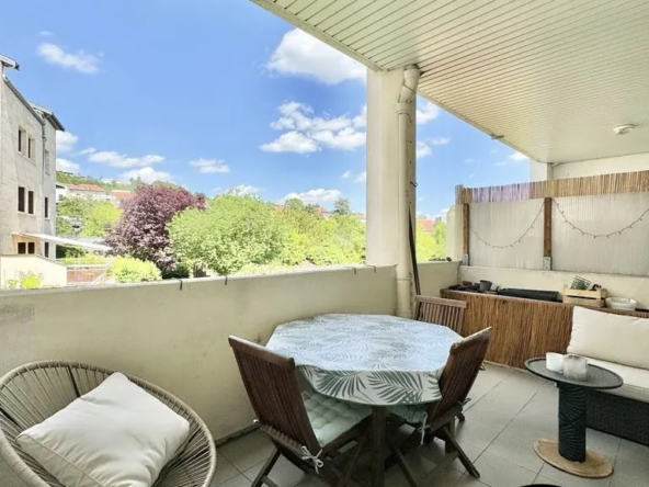 Appartement F2 avec terrasse à Laxou Village – 43 m² lumineux