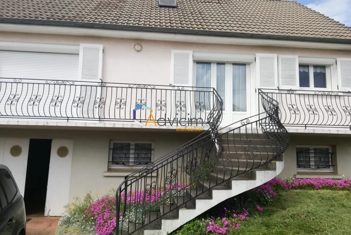 Maison à Chaillac de 127 m² avec 4 chambres et grand sous-sol à vendre 