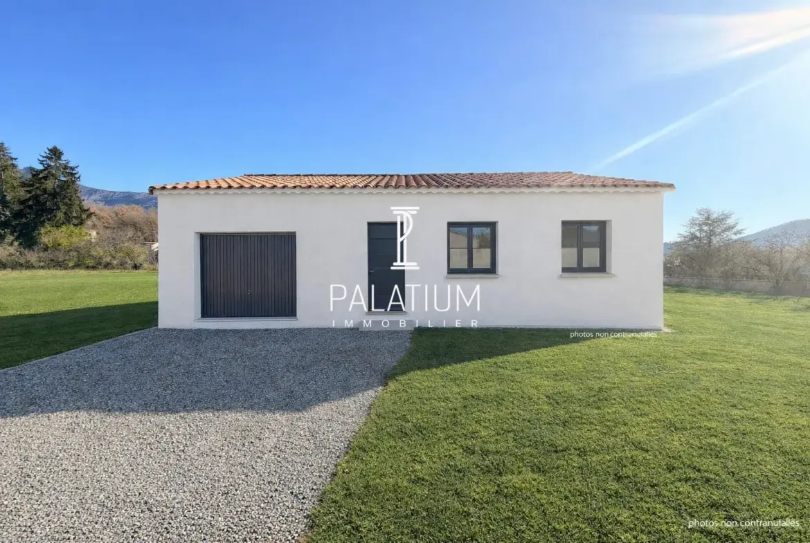 Maison neuve avec terrain à Sisteron à partir de 222 900 € 