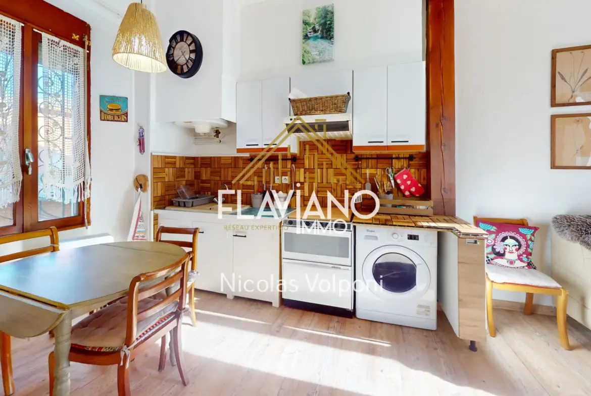 Appartement T2 à Barcelonnette de 35,88 m² avec cave 