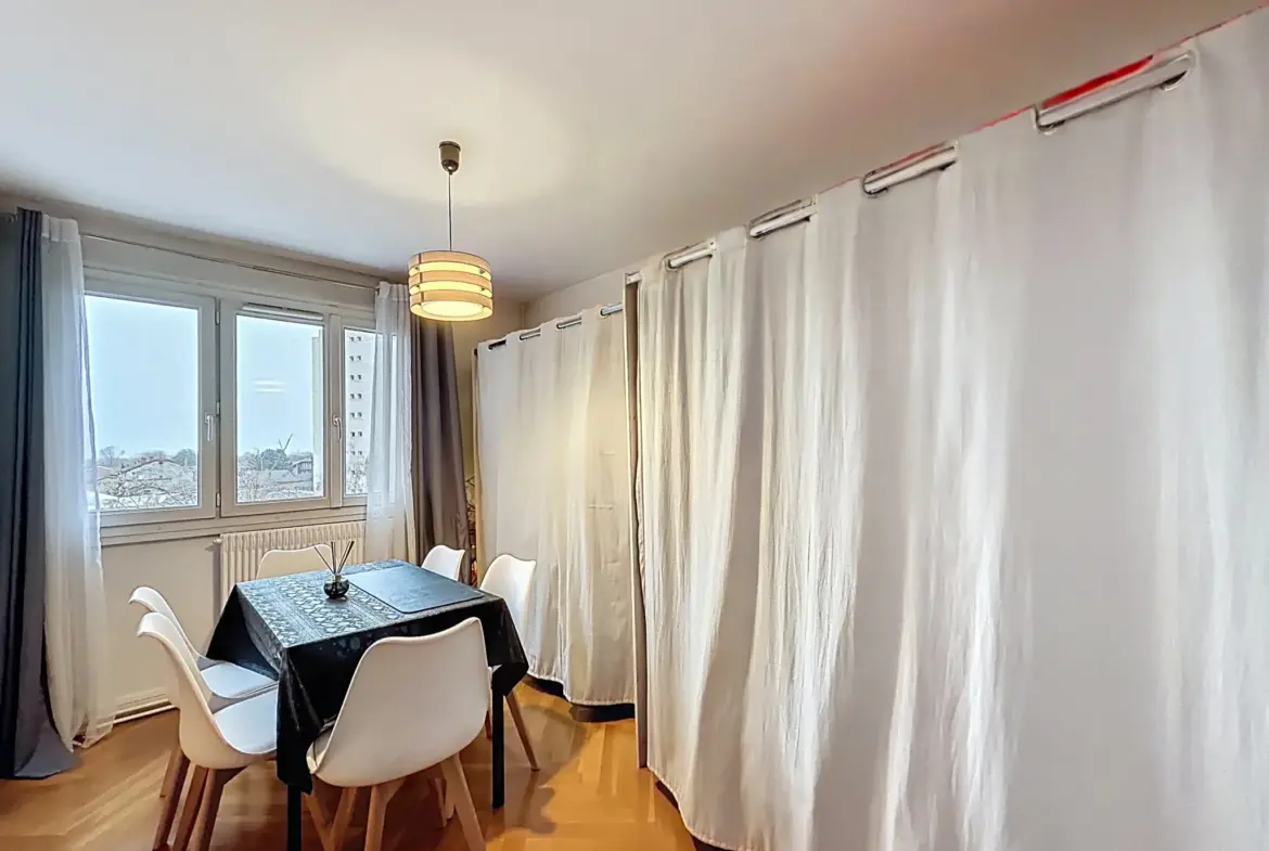 Appartement T2 de 60 m² avec balcon à Villeurbanne, idéal pour investissement ou premier achat 