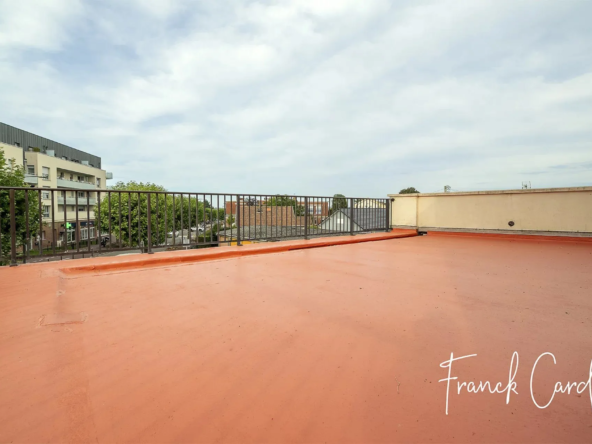 Appartement avec grande terrasse de 50 m² à Dieppe – Vue dégagée