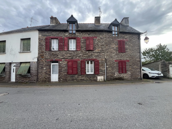 Vente maison mitoyenne à Campénéac - 192 m² avec terrain de 451 m²