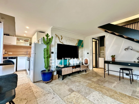 Appartement 2 pièces à Nice proche mer avec forte rentabilité locative