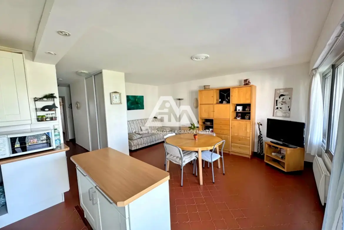 A Vendre Appartement 3 Pièces en Centre-ville de La Grande-Motte 