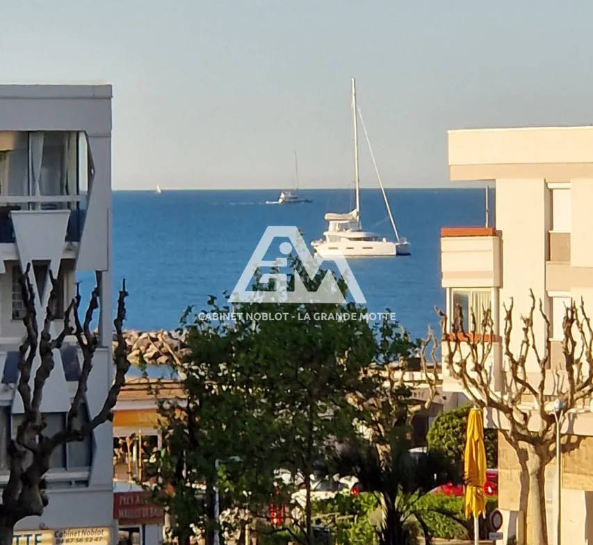 A Vendre Appartement 3 Pièces en Centre-ville de La Grande-Motte 