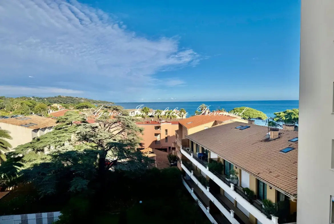Achat appartement 2 pièces avec vue mer à Sainte-Maxime 