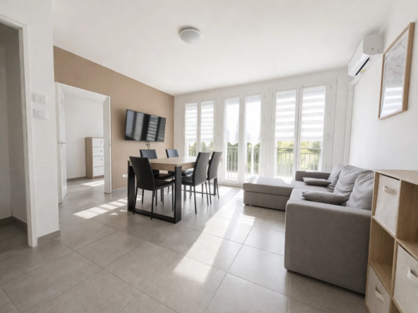 Appartement 4 pièces lumineux à Vitrolles, sans travaux, avec cave et parking