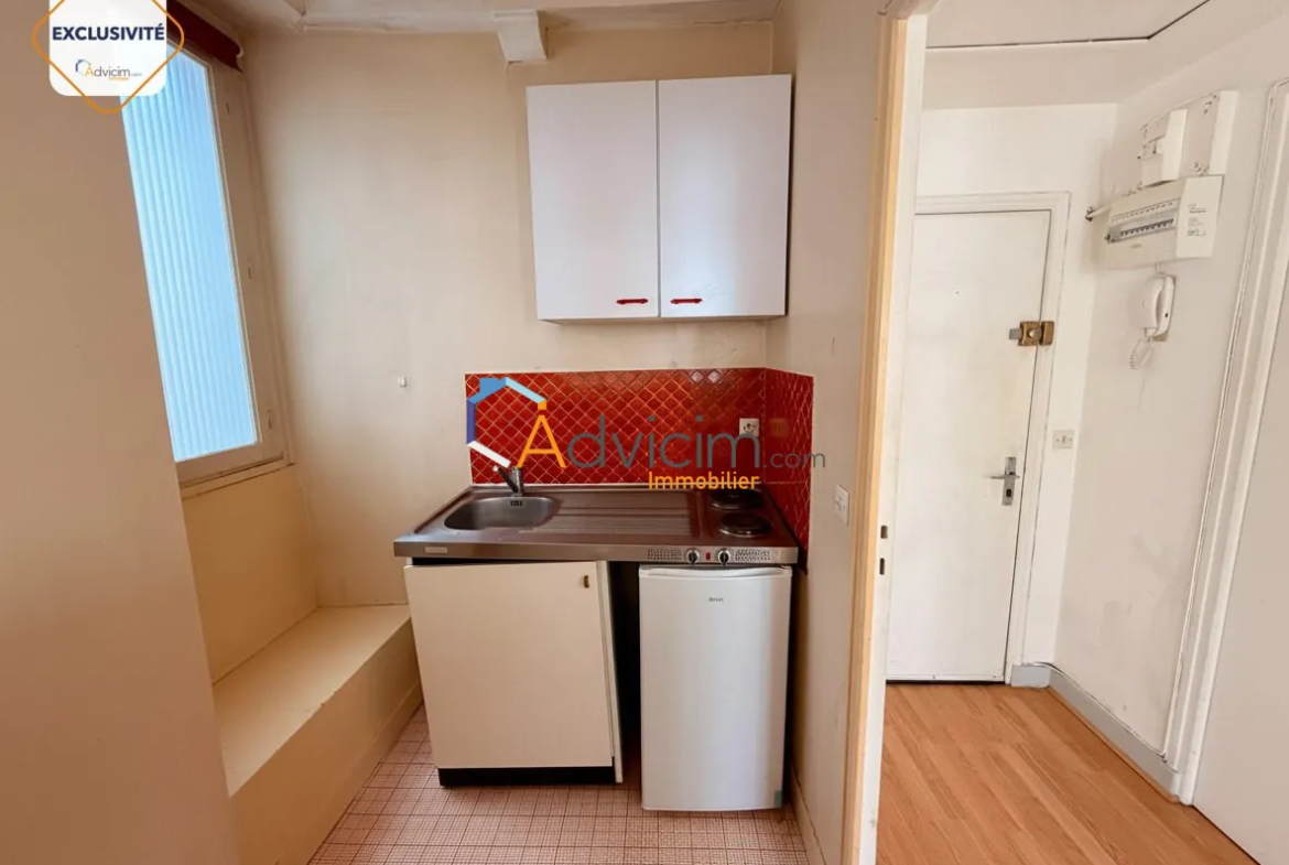 Studio à vendre à Orléans - Opportunité d'investissement avec rentabilité de 7% 