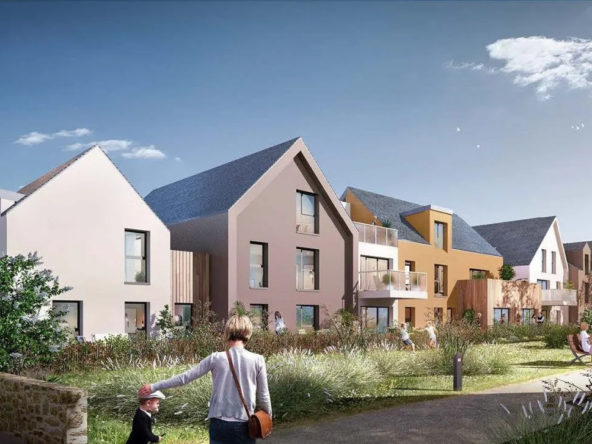 Appartement T2 neuf avec terrasse et jardin à Saint-Malo