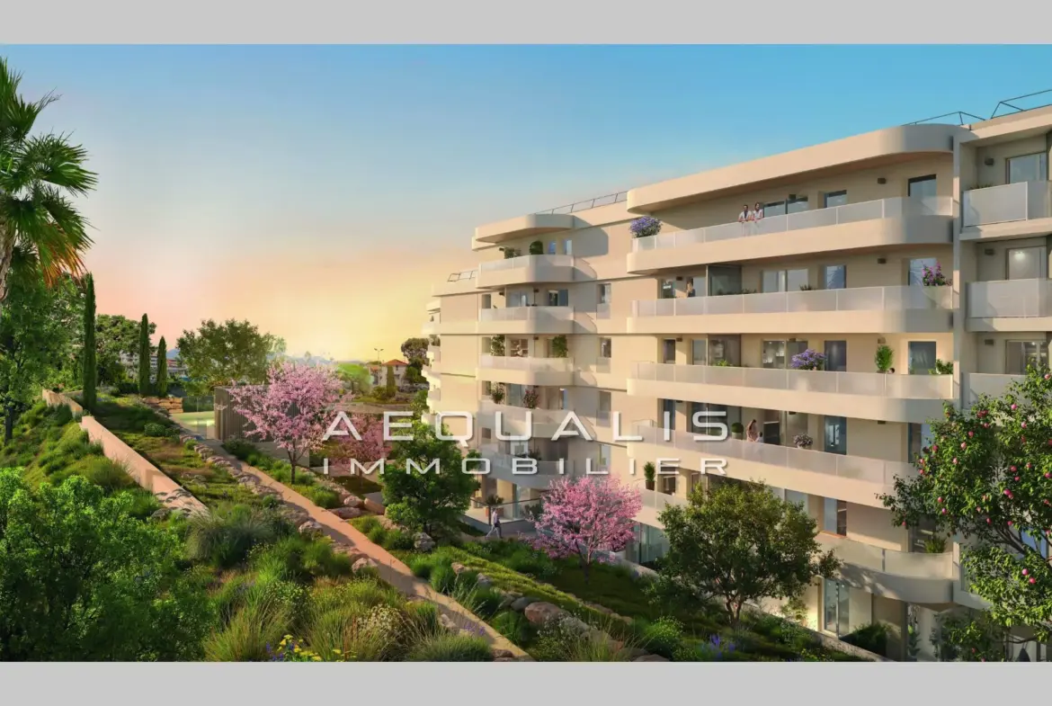 Investissement en nue-propriété à Saint-Laurent-du-Var, résidence neuve proche Nice 