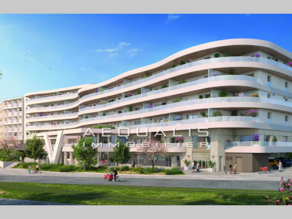 Programme immobilier neuf à Saint-Laurent-Du-Var avec vue mer, livraison 2028