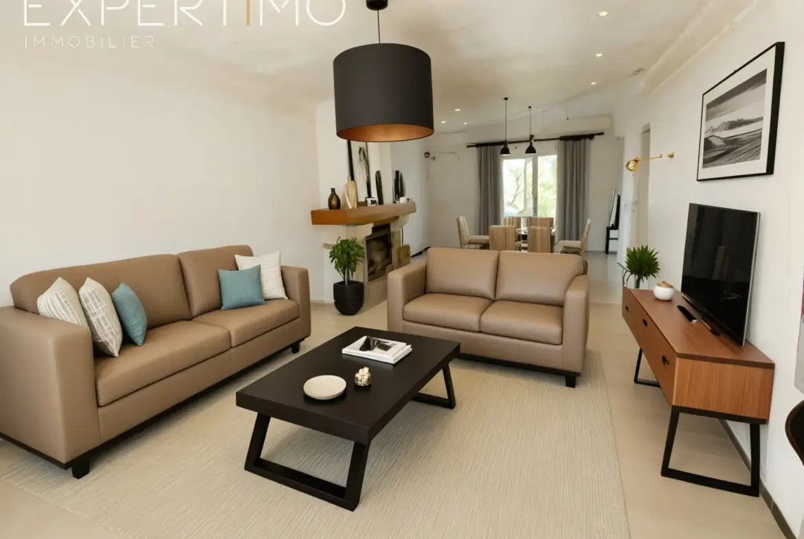 Maison mitoyenne de 88,5 m² avec terrasse, jardin et vue sur le Mont Ventoux à Apt 
