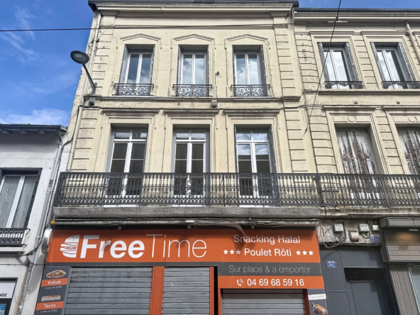 Appartement T2 rénové à vendre à Saint-Étienne - 35 m² avec balcon
