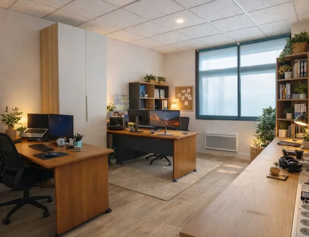 Bureaux d'environ 91 m² à Vannes – Opportunité d'investissement dans le secteur du Parc Pompidou 