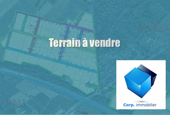 Terrain d'activité professionnelle à Pau Nord proche Europe