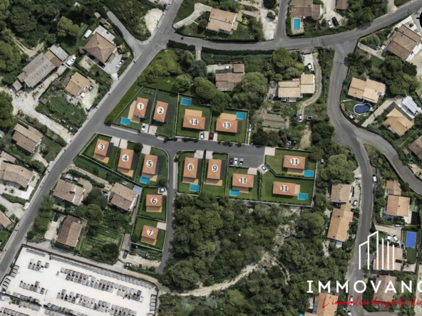 Terrain de 377 m² à Montfrin avec viabilisation, prêt à bâtir