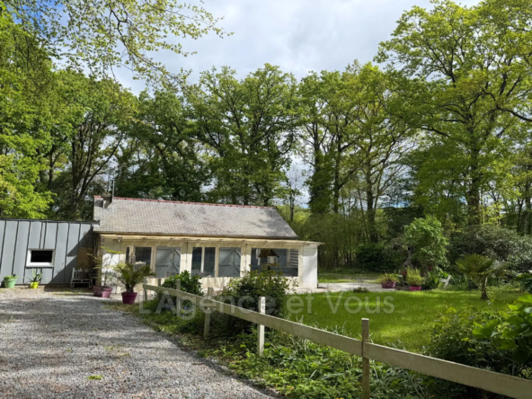 Maison de campagne de 80 m2 à Tressé - Charmante maison avec terrasse et grand terrain