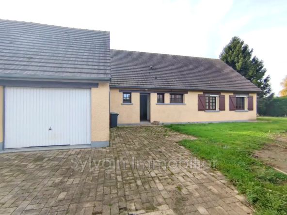 Vente maison 3 chambres à Formerie, maison de plain-pied conviviale