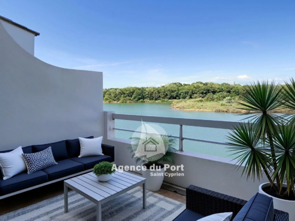 Vente Appartement 3 Pièces avec Vue Lagune à Saint-Cyprien