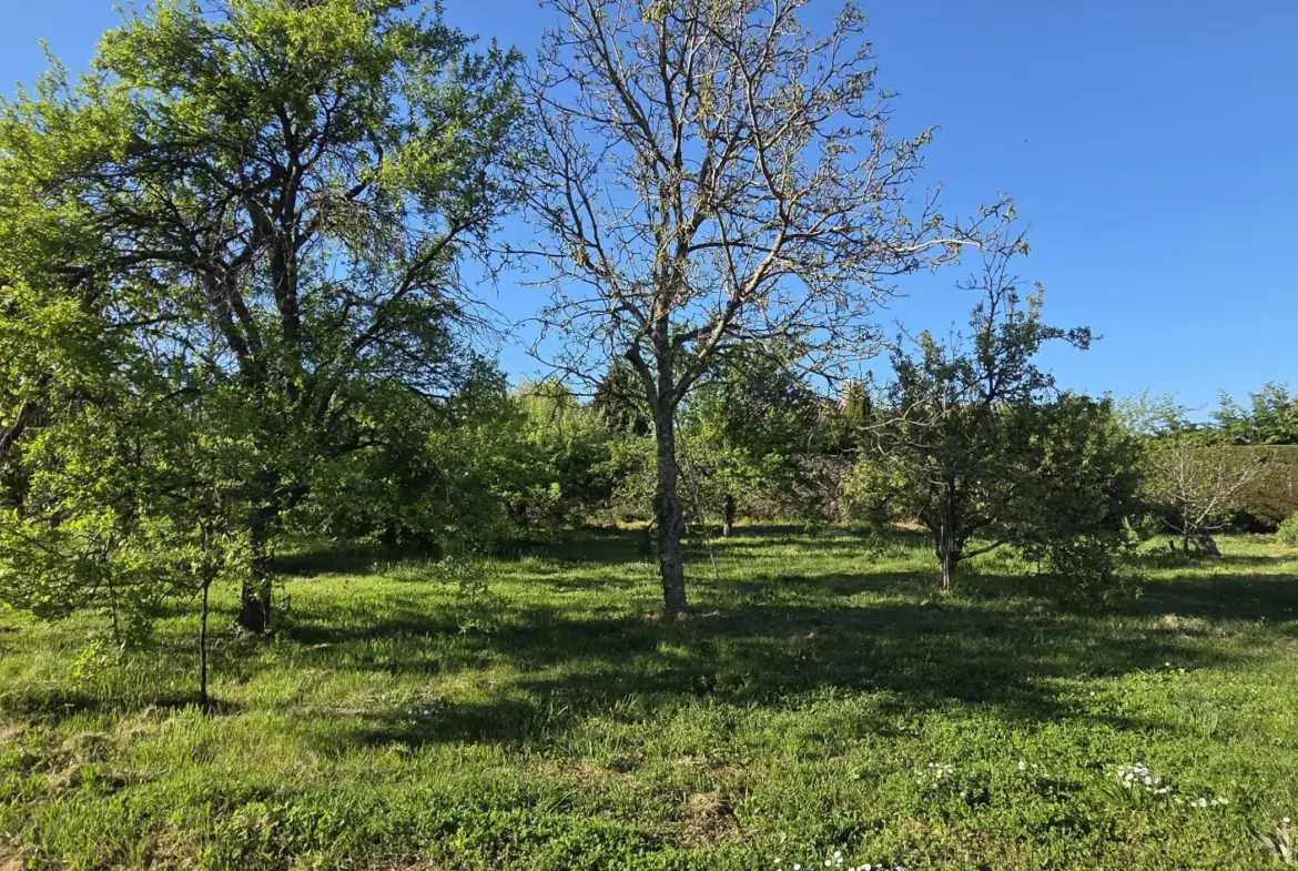 Terrain constructible à Alboussière de 501 m² - Environnement calme et verdoyant 