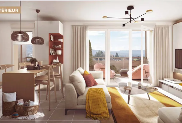 Appartement T2 neuf à Epinay-sur-Seine proche transports et commerces