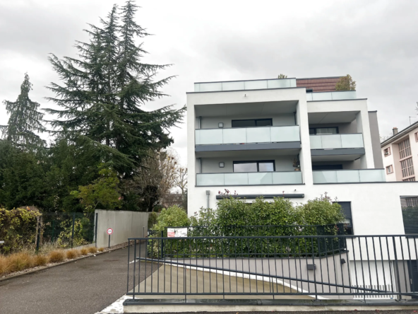 Appartement T2 moderne de 44 m² avec terrasse, cave et garage à Colmar