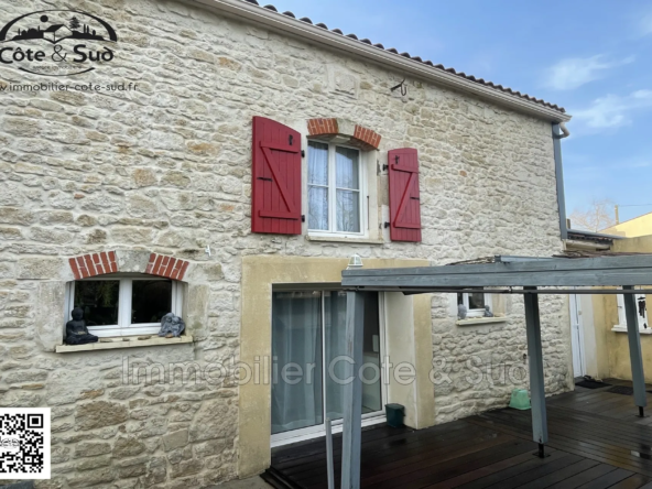 Maison rénovée avec appartement indépendant à Aigrefeuille d'Aunis