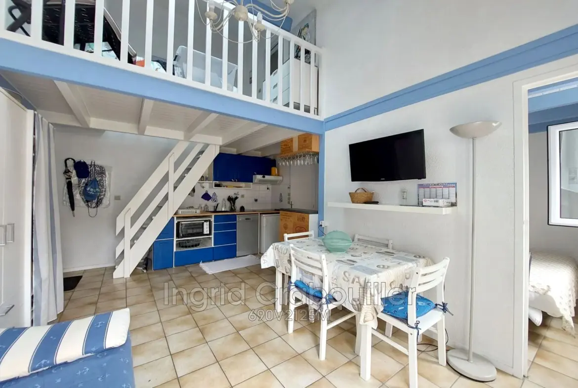 Maison 3 pièces proche du centre-ville de Les Mathes avec terrasse et parking privé 