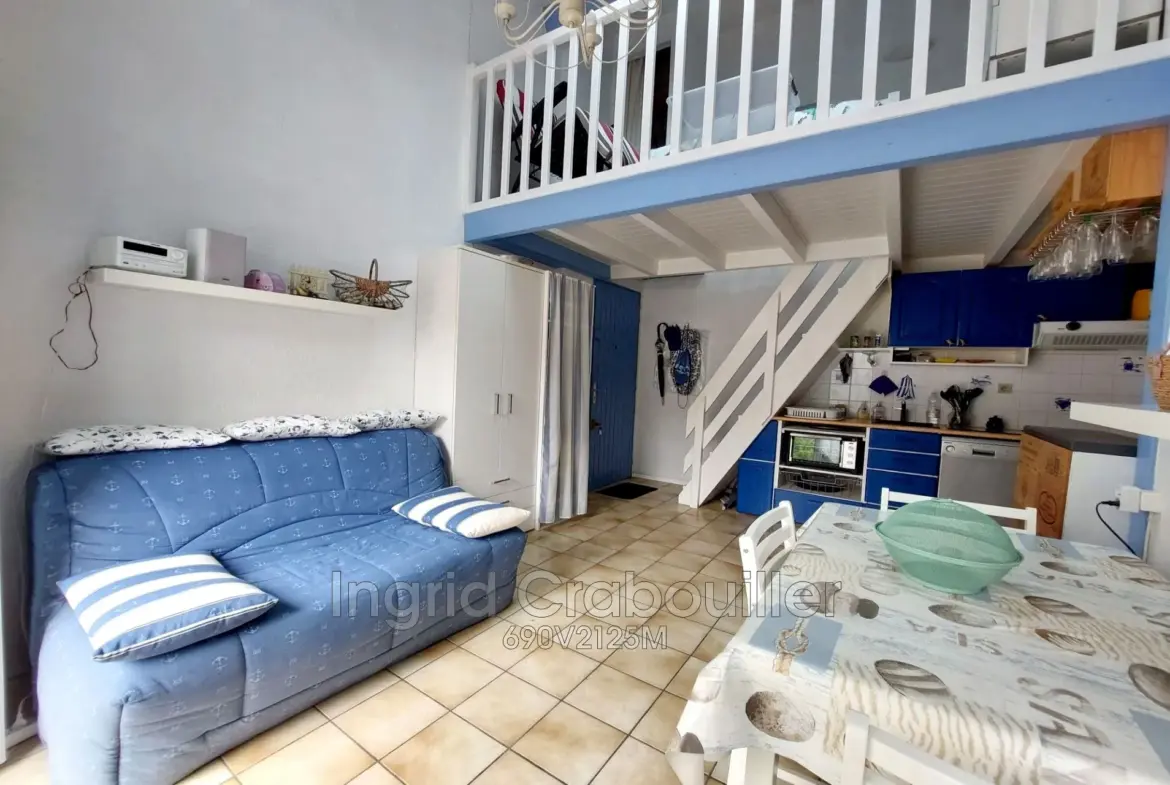 Maison 3 pièces proche du centre-ville de Les Mathes avec terrasse et parking privé 
