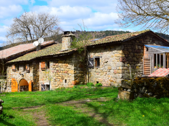 Ferme ancienne rénovée de 195 m² avec vue sur la Loire en Ardèche