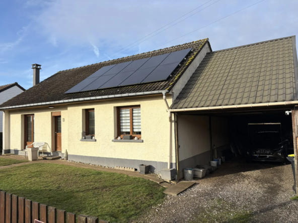 Maison écologique à vendre à Hallencourt avec grande superficie et équipements performants