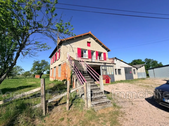 Villa de 75 m² avec atelier de 200 m² à vendre à Le Bouchaud
