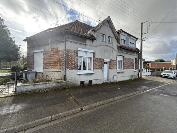 Maison de village à rénover de 84 m² avec jardin à Quievy