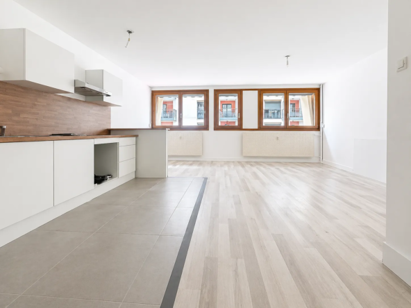 Appartement T2 rénové de 55,02 m² avec cave à Saint-Étienne dans le quartier Foch / Cité du Design