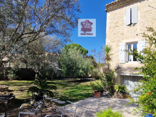 Charmante maison provençale de 128 m² à Bollène avec jardin et terrasses