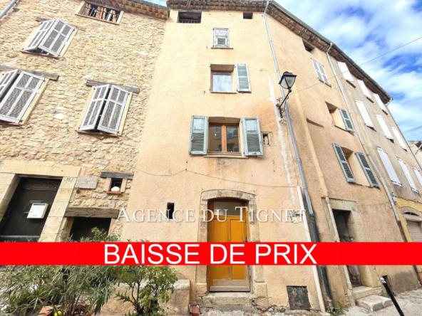 Appartement 4 pièces à vendre à Callian, village pittoresque