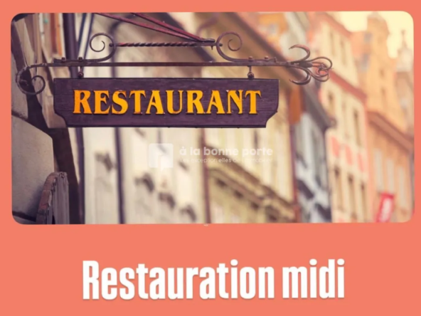 Restaurant climatisé de 400m² à vendre à Marseille dans une zone industrielle dynamique