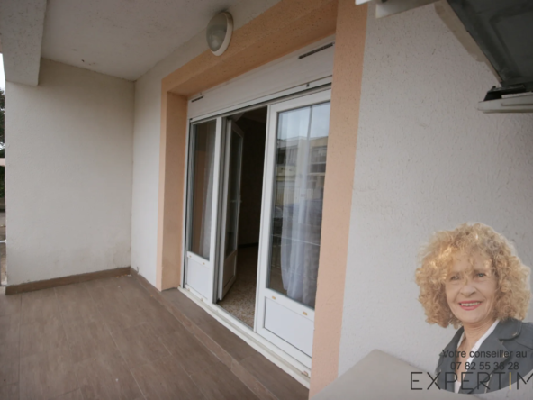 Grand studio en rez-de-chaussée avec terrasse et parking au Grau-du-Roi
