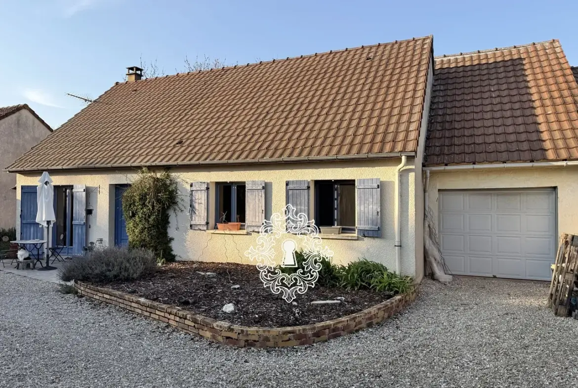 Maison familiale à Bray-sur-Seine avec jardin clos et potentiel d'aménagement 