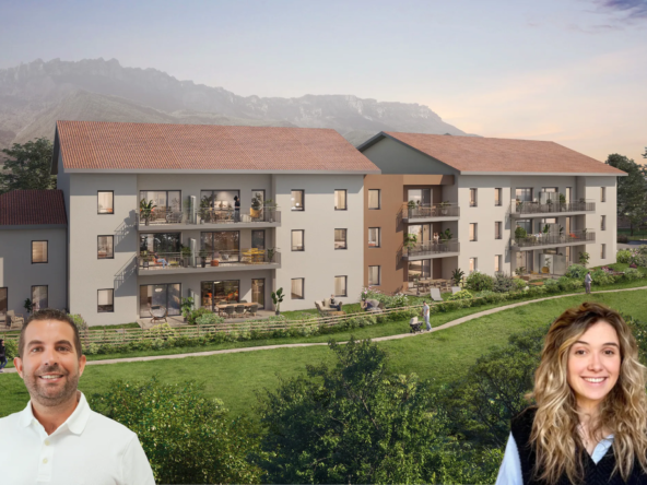 Appartement T2 neuf à Le Cheylas - Résidence Les Balcons de Jade
