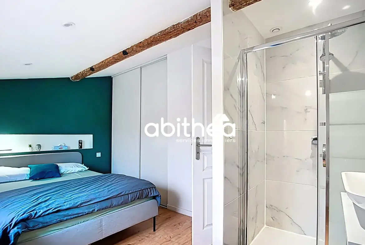 Immeuble de rapport rénové de 138 m² à Béziers, centre-ville, 4 appartements meublés 