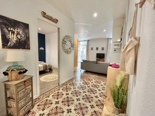 Appartement rénové de 60 m² avec balcon et cellier au cœur de Perpignan