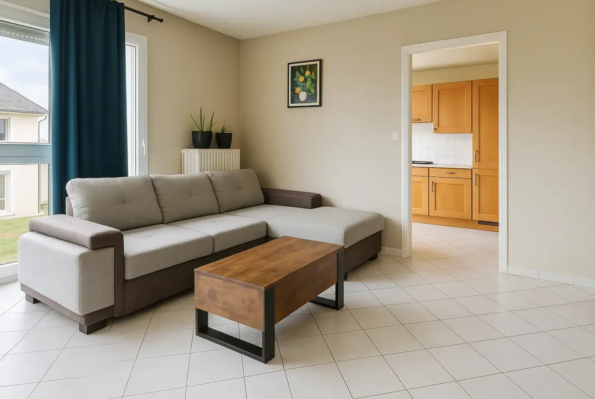 Appartement T2 lumineux avec balcon à Thionville Linkling 