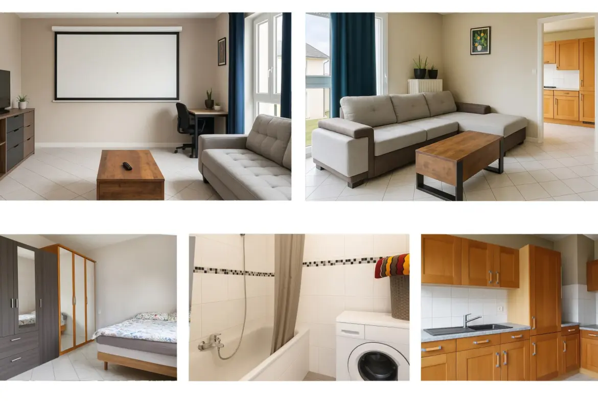 Appartement T2 lumineux avec balcon à Thionville Linkling 